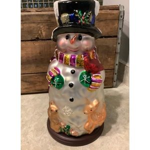 Thomas Pacconi Classics Snow Man, 14 Inches Tall & 7 1/4 Wide, Like New,